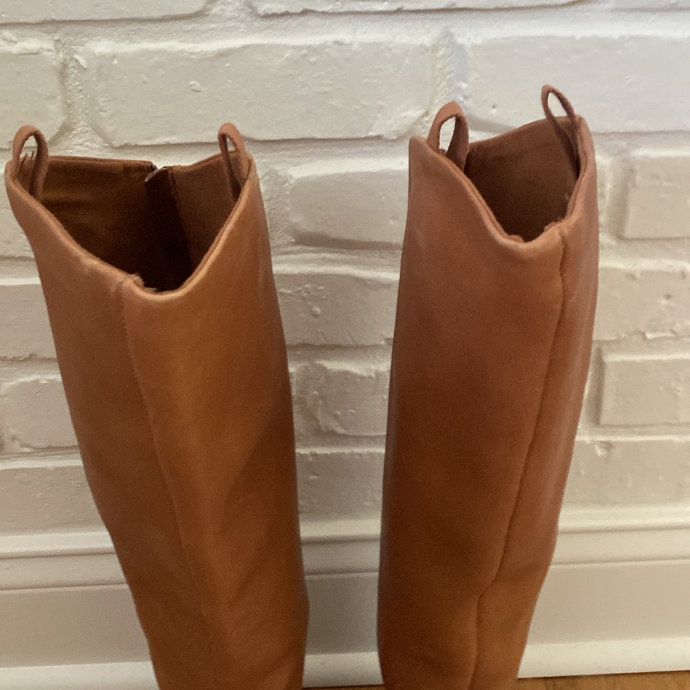 Franco Sarto Women's Meyer Camel Knee High Flat Boot - 8.5 - Picture 6 of 16
